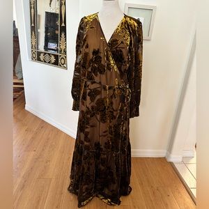 Velvet Wrap Dress - Soft Surroundings - NWT - Size XL
